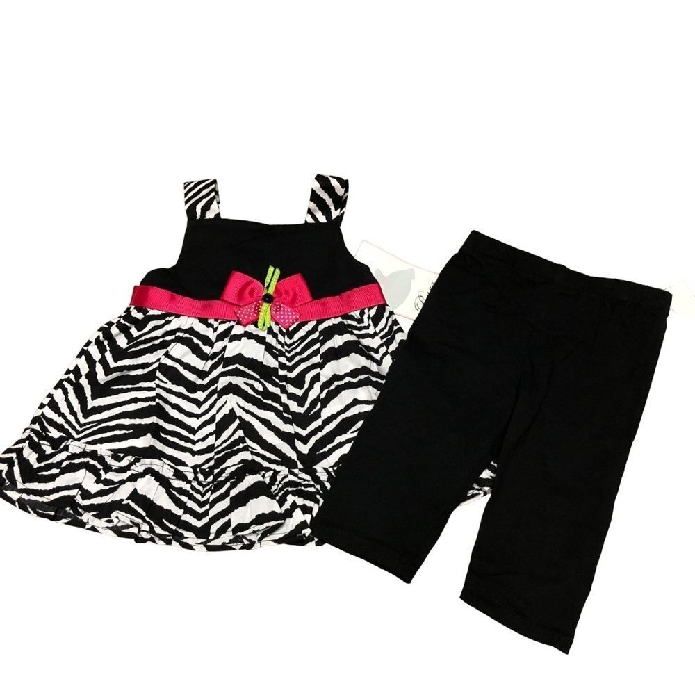 RARE EDITION 2 PCS SET OUTFIT DRESS & BOTTOM 24 MOS NEW WITH TAG